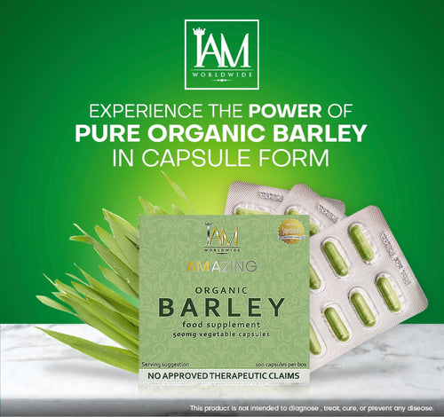 Amazing Pure Organic Barley Capsules