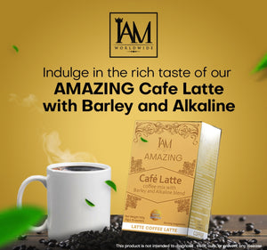 Amazing Cafe Latte with Barley & Alkaline