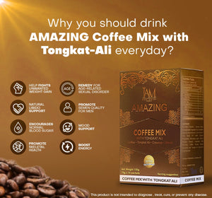Amazing Coffee Mix with Tongkat Ali