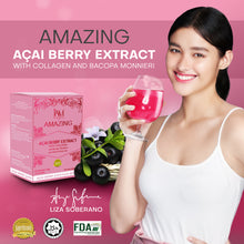 Load image into Gallery viewer, Amazing Açai Berry Extract with Collagen &amp; Bacopa Monieri