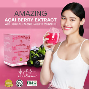 Amazing Açai Berry Extract with Collagen & Bacopa Monieri