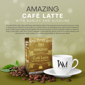 Amazing Cafe Latte with Barley & Alkaline